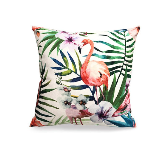 Rainforest Scatter Cushion - Flamingo - Creative Living