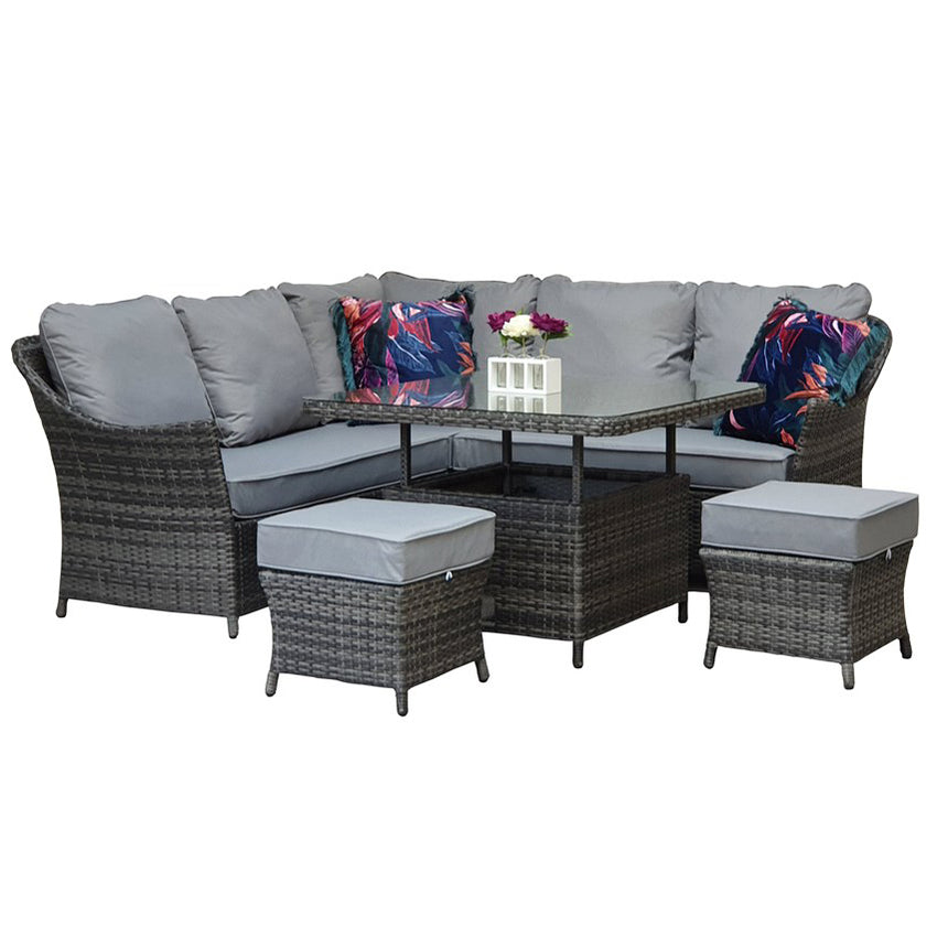 Outdoor Rattan Wood & Metal Garden Sofa Sets CreativeLiving.co.za