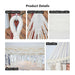 Double Size Cotton Tassel Hammock White - Creative Living