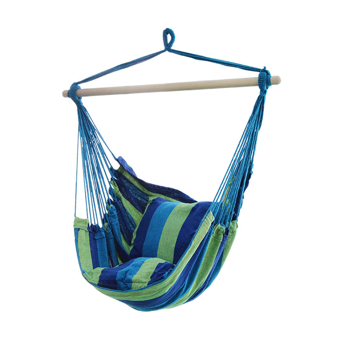 Hanging Chair Hammock Blue - Creative Living
