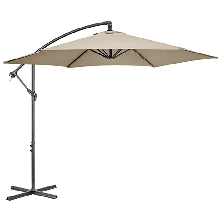 Christow Parasol 3 meter Without Base - Khaki