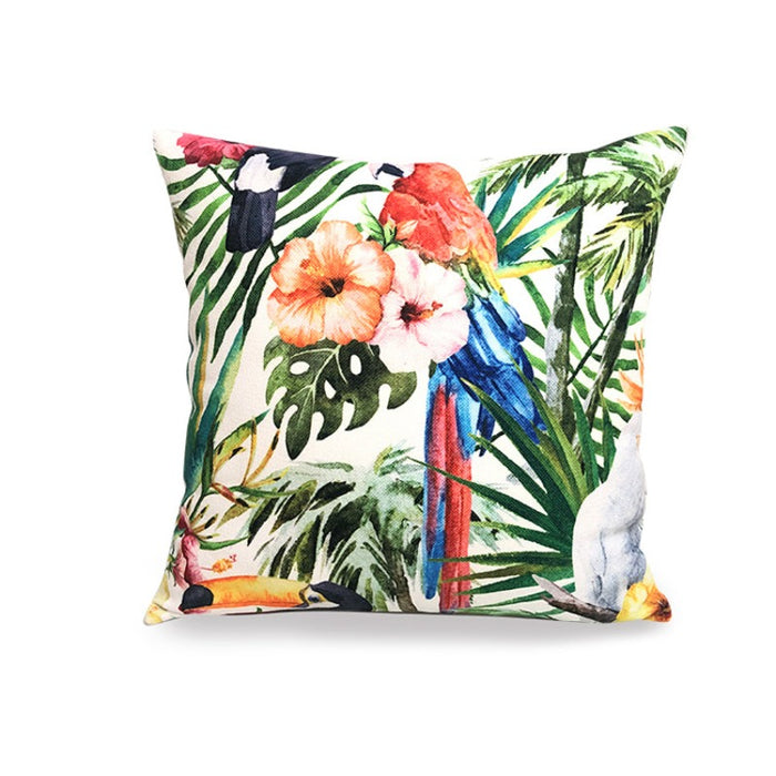 Rainforest Scatter Cushion - Parrot - Creative Living
