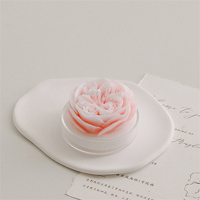Pink Austin Rose Scented Candle - Creative Living