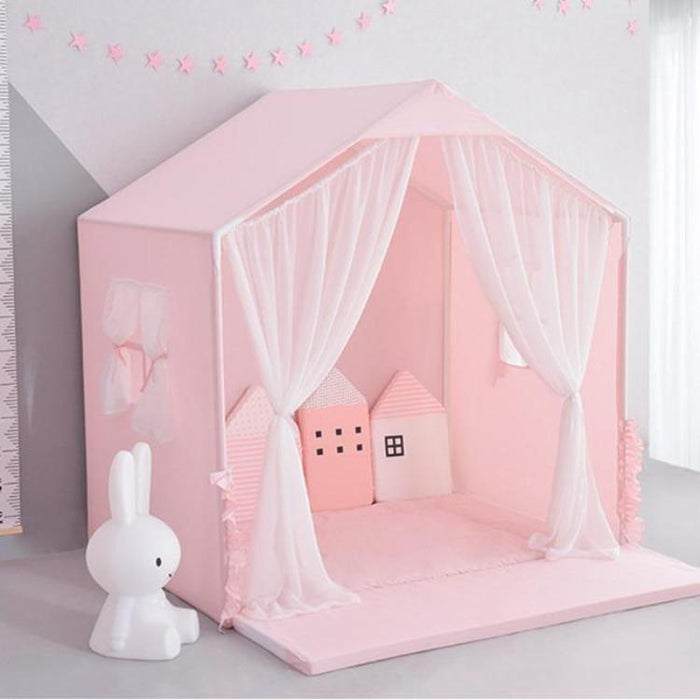 Playhouse with Curtain - Pink