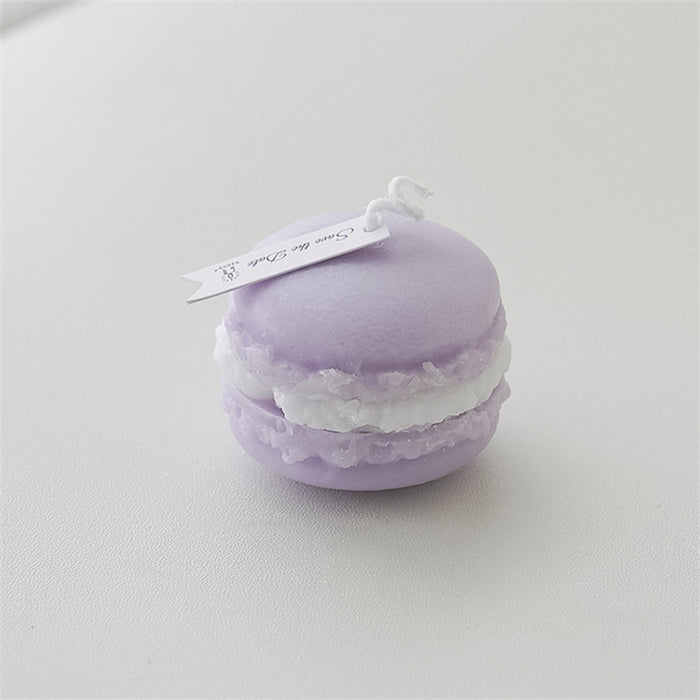 Purple Macaron Scented Candle - Creative Living