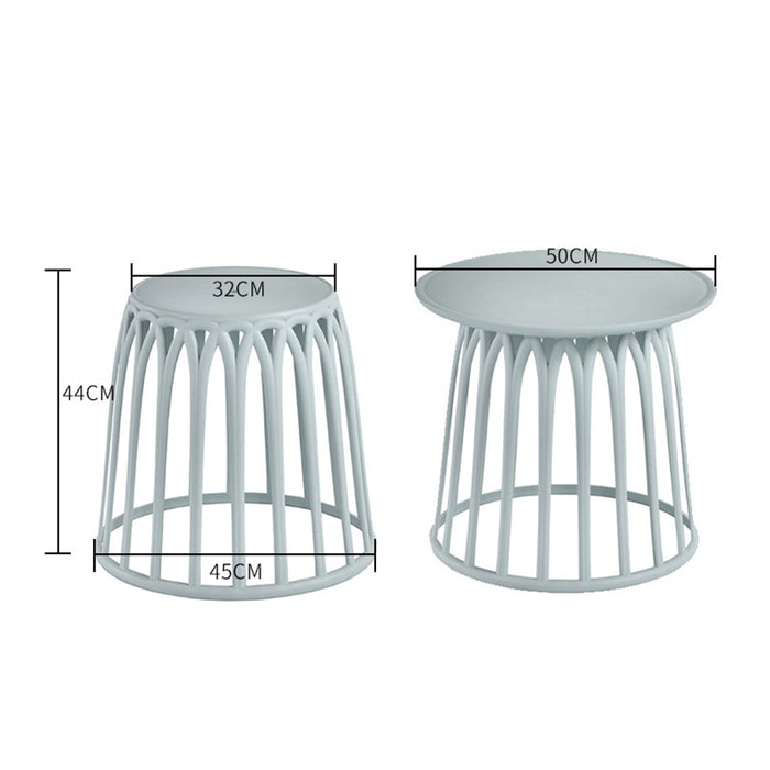 Black Multifunction Storage Table Chair - Creative Living