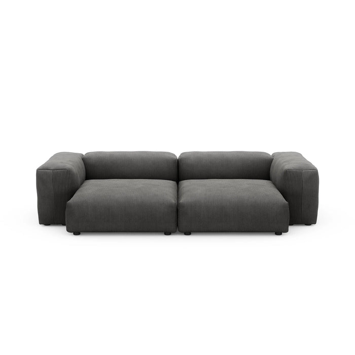 Original Two Seat Sofa Large - Cord Velours