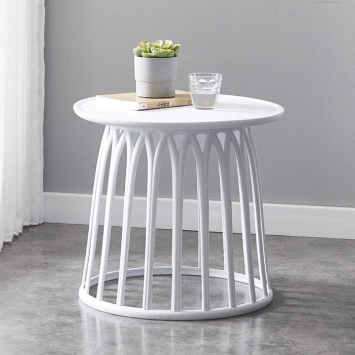 White Multifunction Storage Table Chair - Creative Living