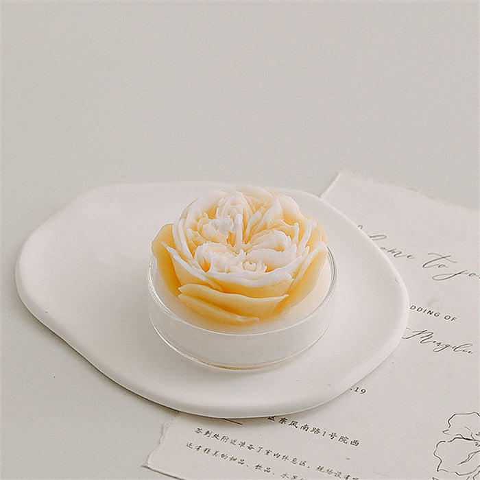 Yellow Austin Rose Scented Candle - Creative Living