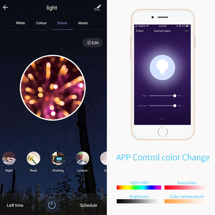 Smart APP Control Moon Light - Creative Living