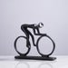 Black Cyclist Figurine - Creative Living