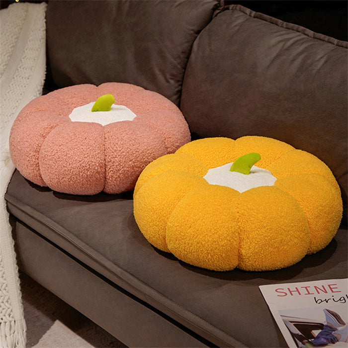 Yellow Pumpkin Cushion - Creative Living