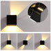 Black Beam Angle Wall Lamp - Creative Living