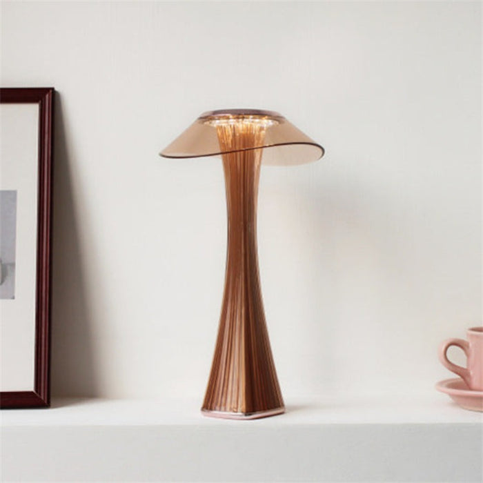 Aurora Mushroom Table Lamp | Rose Gold - Creative Living