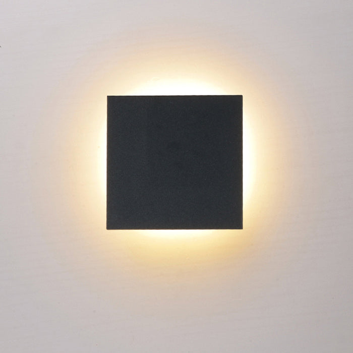 Black Square Casper Wall Lamp - Creative Living