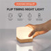 Beech Cube Rechargeable Timing Night Light - Creative Living