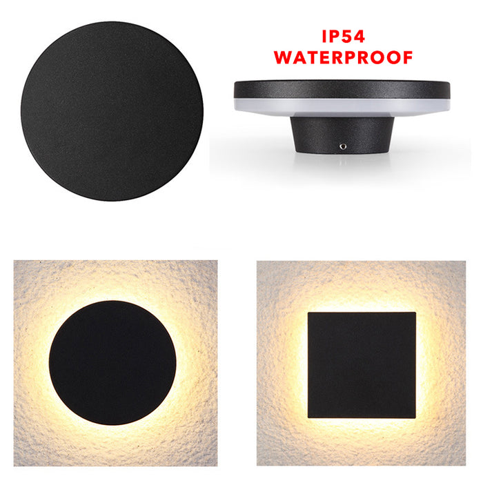 Black Round Casper Wall Lamp - Creative Living