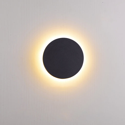 Black Round Casper Wall Lamp - Creative Living