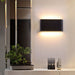 Black Lightstone Wall Lamp - Creative Living