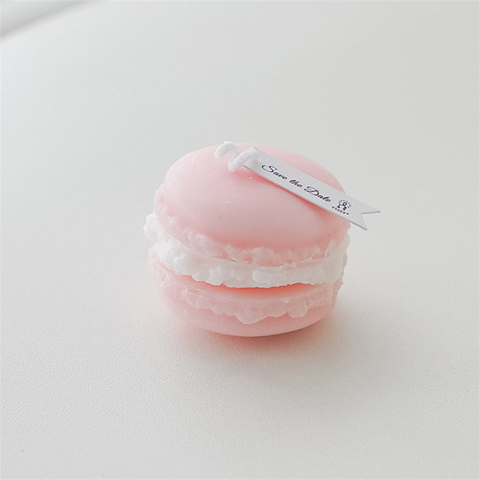 Pink Macaron Scented Candle - Creative Living