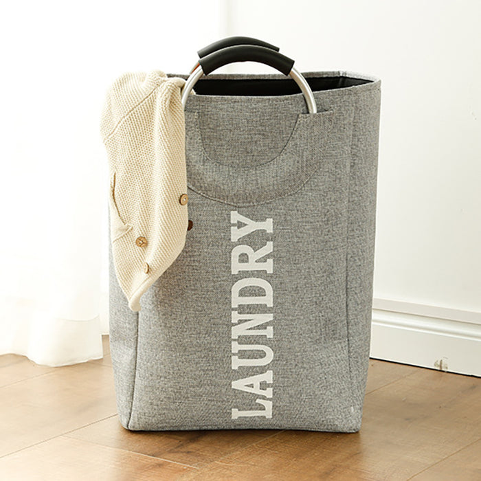 Collapsible Laundry Basket Grey - Creative Living