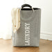 Collapsible Laundry Basket Grey - Creative Living