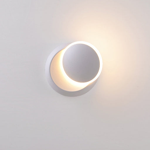 White Moon Rotating Wall Lamp - Creative Living